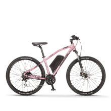 Comercio al por mayor de 27,5 &#39;&#39; pulgadas 36V350W de litio rosa bicicleta eléctrica de montaña